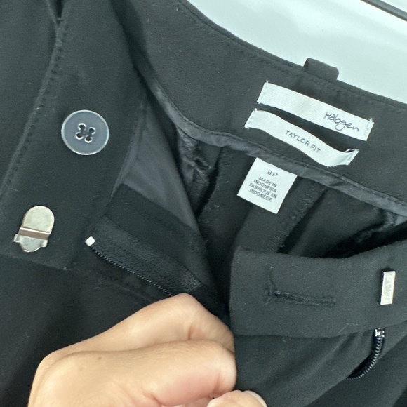 Halogen Taylor Fit Black Work Slacks - Picture 5 of 7